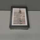 KINLINK 5x7 Picture Frame Black Set of 4, Wooden Photo Frames Matted 4x6 with Plexiglass for 4x6 with Mat or 5x7 without Mat for Table and Wall Display
