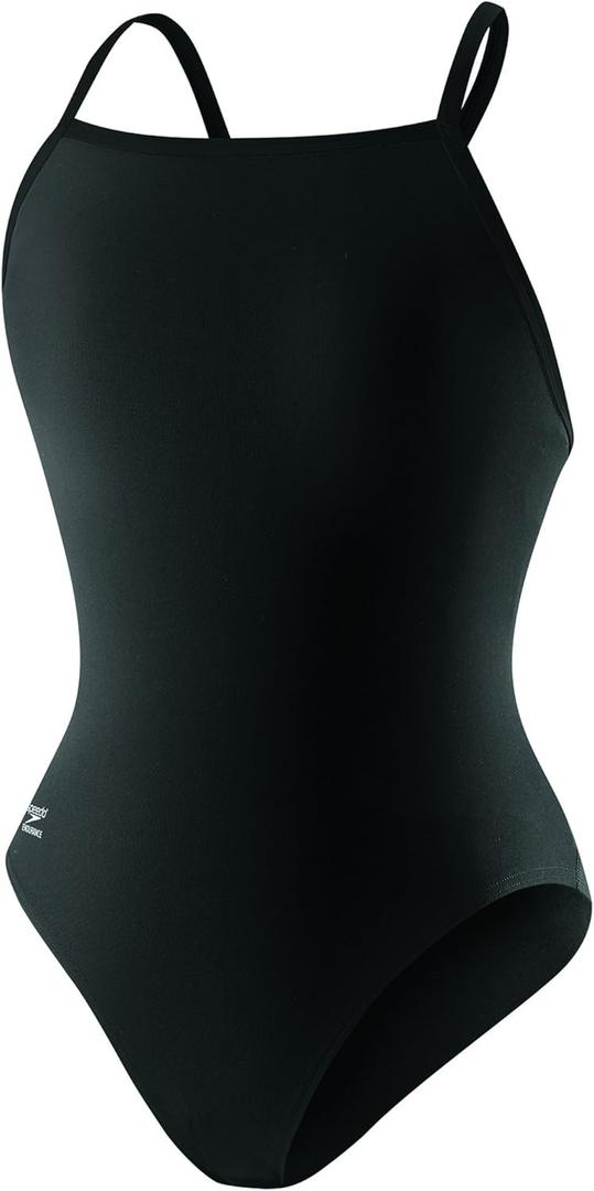 Speedo Swimsuit One Piece Endurance+ Flyback Solid Youth Team Colors,Size 6