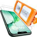 TOCOL for iPhone 11 Pro Max Screen Protector 9H Hardness Military Grade Shatterproof HD Tempered Glass Full Coverage Easy Installation Case Friendly 2 Pack (Clear)