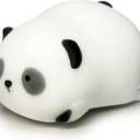 Squishy Panda Stress Balls for Kids (1PCS) Squishy Fidget Toys Stress Ball, Autism Sensory Toys Squishy Dough Ball, Squeeze Ball Stress Relief Toy Party Favors for Kids Easter Basket Stuffers