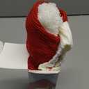 Diffy Homy Santa Hat Christmas Hat Xmas Adult Women Men Washable Fade-restant Knitted Soft Warm Long for Christmas New Year Festive Holiday Party Outdoor Winter Red