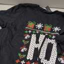 Ho Where's My Ho At Funny Ugly Xmas Sweater Christmas Couple T-Shirt size L