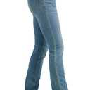 Wrangler Women's Straight Leg Jeans (Blue), 3/4 X 32