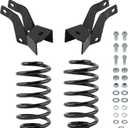 maXpeedingrods 4 Rear Lowering Springs Kit for GM SUV 2007-2014, for Chevy Tahoe/Suburban, for GMC Yukon/Yukon XL/Denali, for Cadillac Escalade, Drop Coils Kit with Shock Extenders