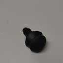 Fascia Gun Massager Head, Soft Silicone Massage Gun Replacement Head 18mm Outer Diameter Gas Pad for Buttocks