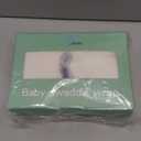 BlueMello Baby Swaddle Blanket | Ultra-Soft Plush Essential for Infants 0-6 Months | Receiving Swaddling Wrap Blue | Ideal Newborn Registry and Toddler Boy Accessories | Perfect Baby Girl Shower Gift