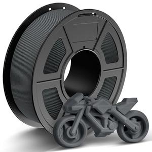 TECBEARS Rapid PETG Filament 1.75mm，High Speed 50-600mm/s 3D Printer Filament, High Toughness PETG, Grey 1KG