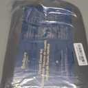 Bedsure Dark Grey Oversized King Duvet Cover - 3 Pieces Prewashed Cotton-Like Extra Soft Bedding Set, Includes 1 Duvet Cover 120x98 Inches with Zipper Closure & 2 Pillow Shams, Comforter Not Included