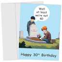 Happy Birthday Card - Funny Birthday Cards for Men Women Dad, Mom, Brother, Sister, Friends, Kids - Funny Birthday Card - Greeting Cards for Birthday Decorations & Gifts 5 x 7 Inch - RIP 20s, Pack Of 6