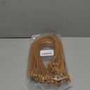 XINGO Gold 24 Inch Zip Ties Heavy Duty 100 Pack, 200 LBS Ultra Strong Plastic Wire Ties, Large Cable Ties Extra Long Tie Wraps, Indoor and Outdoor UV Resistant