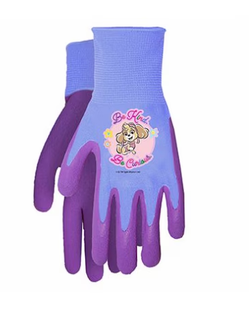 Midwest Quality Gloves Nickelodeon Paw Patrol Girls Kids Garden Gripper Glove, PWG100T, Toddler, 2 Count (Pack of 1)