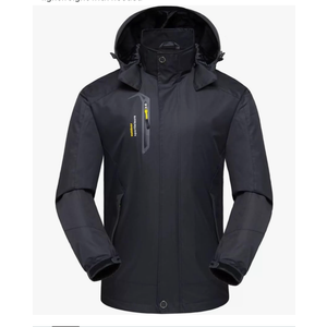Men's raincoat windproof outdoor sports jacket lightweight with hooded, m