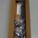 GXOACKJ Black Curtain Rods for Windows 28 to 60 inch, 5/8 inch Adjustable Wrap Around Blackout Curtain Rods for Bedroom & Outdoor