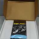 AFMAT 3 Hole Punch Heavy Duty, 9/32" Holes, 50-Sheet Hole Puncher 3 Ring, 50% Reduced Effort, Adjustable Two & Three Hole Punch, Metal Paper Puncher w/Large Chip Tray, Metal Paper Guide, Black, HP18