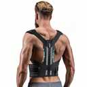 Unisex Adjustable Spinal Alignment Brace – Back Support & Posture Trainer for Scoliosis, Hunchback & Back Pain