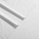 Eddie Bauer - Sheet Set, Luxurious Cotton Percale Bedding with Matching Pillowcases, Crisp & Cool, Fully Elasticized (Arden Stripe Grey, King)