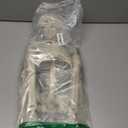 OKPOW 16" Small Skeleton Halloween Decor Full Body 2 Pack - Plastic Mini Skeleton Halloween Poseable Hanging Decorative - Cute Posable Joints Little Skeletons Indoor Table Decoration