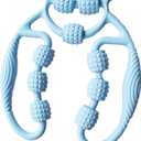 Premium Foam Roller,Muscle Roller,Deep Tissue Massager for Legs,Arms,Neck,Calves,Thighs,Back,Tennis and Golfer Elbow,Relieve Muscle Soreness,Stiffness and Tightness (Blue)