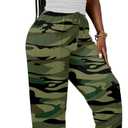 PINSV Women's 2 Piece Outfits Lounge Sets Ruched Short Sleeve Tops and Wide Leg Pants Tracksuit (Green, XL)