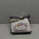 Green Floral Linen Curtains 84 Inch Length for Living Room Bedroom 2 Panels Semi Sheer Curtains Back Tab Olive Patterned Flower on Beige Farmhouse Boho French Country Window Drapes 84 Inches Long