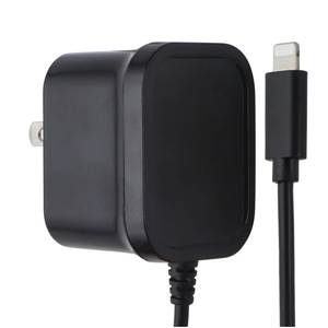 ZGEAR (12W) 8-Pin Wall Charger - Black (WC-APP8PNM2A)
