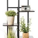 Samma Modern Plant Stand for Indoor Plants - 5 Tier Indoor Plant Holder with Shelves for Plants, Flower Shelf, and Storage - Ideal Living Room Decor - Plant Stand Indoor