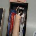 Dermave Bikini Shaver & Trimmer for Women, IPX7 Waterproof Electric Razor for Pubic Hair, Face, Legs, Underarms - Painless, Cordless, Portable with Pink Storage Bag