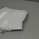 Awellife Shower Curtain Linen Textured Boho Farmhouse Shower Curtains for Bathroom Fabric White Cloth Liner 72 x 72 Inch