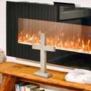 Texphw Handmade Wooden Wall Cross, Catholic Hanging Crosses for Wall Decor, Christians Spiritual Religious Cross Gifts for Christmas Church Home Room Decoration (Grey)