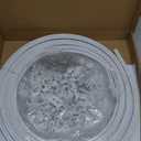 UrbanRed Flexible Bendable Ceiling Curtain Track, 16.4 ft (5 m), Mount for Rail with Curtain Tracks System, Room Divider, Curtains Rod, RV Ceiling Track for Curtains, White