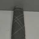 Smiry Cat Litter Box Mat 30x17, Non-Slip Water Resistant Litter Trapping Mat, Easy Clean Less Waste and Urine-Locking Cat Carpet for Indoor, Grey