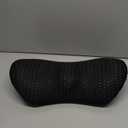 Lumbar Support Pillow for Office Chair, Memory Foam Lumbar Pillow for Lower Back Pain Relief (Black)