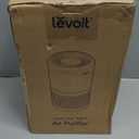 LEVOIT Air Purifier for Home Allergies Pet Hair in Bedroom, Covers Up to 1073 ft by 56W High Torque Motor, AHAM VERIFIDE, 3-in-1 Filter with HEPA Sleep Mode, Remove Dust Smoke Odor, Core300-P, White