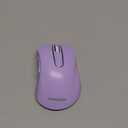 memzuoix 2.4G Wireless Mouse, 1400 DPI Computer Mice with USB Receiver, Portable Wireless USB Mouse Battery Powered Cordless Mice for Laptop, PC, Desktop, 5 Buttons (Lilac)