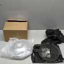 Stove Burner Drip Pan WB31T10010(6") WB31T10011(8") and Electric Stove Replacement Burner WB30M1(6") and WB30M2(8") Compatible for G-E Hot-Point Ken-more Electric Range Stove by MIFLUS