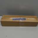 Anovo Flag Pole Kit- Upgraded Holder, Stainless Steel 5 FT Flag Poles with1 Inch Metal 360 Rotating Flag Pole Rings Two-Position Flag Pole Bracket Mounting for Outside House Porch (5 FT-Black)