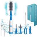 Camelcell Electric Bottle Brush,Long Handle Electric Water Bottle/Baby Bottle Brush Cleaner, Extra Long Bottle Cleaning Brush Set,1500 mAh,Waterproof IP65
