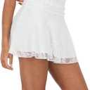 Forever 21 Women's Halter Neck Mini Lace Dress, XS