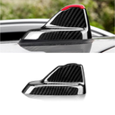 Carbon Fiber Roof Top Radio Antenna Decorative Cover Trim Sticker Case Shell Cap