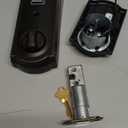 SCHLAGE BE469ZP CAM 716 SCHLAGE Connect Smart Deadbolt With Alarm Inbuilt Camelot Trim In Aged Bronze