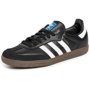adidas Men's Samba Shoes (7 Wide, Black/White/Granite)