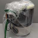 4.7QT Glass Air Fryer, 360° Viewable Glass Air Fryer Non Toxic, 6-IN-1 Preset Cook Modes, Digital Display, Adjustable Temp 100F - 400F, Nonstick, Dishwasher Safe, White