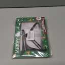 2 x Qiwog Merry Christmas Picture Frame, Winter Holiday Decorations Holiday Gifts, Santa Theme Photo Frame Signs, Wooden Tabletop Photo Frame With Stand, Christmas Frame Gifts for Family Friends-C07