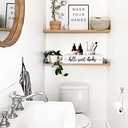 PZJIEAN Funny 2 Sides Hello Sweet Cheeks White Bathroom Decor Box with Handle, Farmhouse Bathroom Decor Box for Toilet Paper, Back of Toilet Organizer