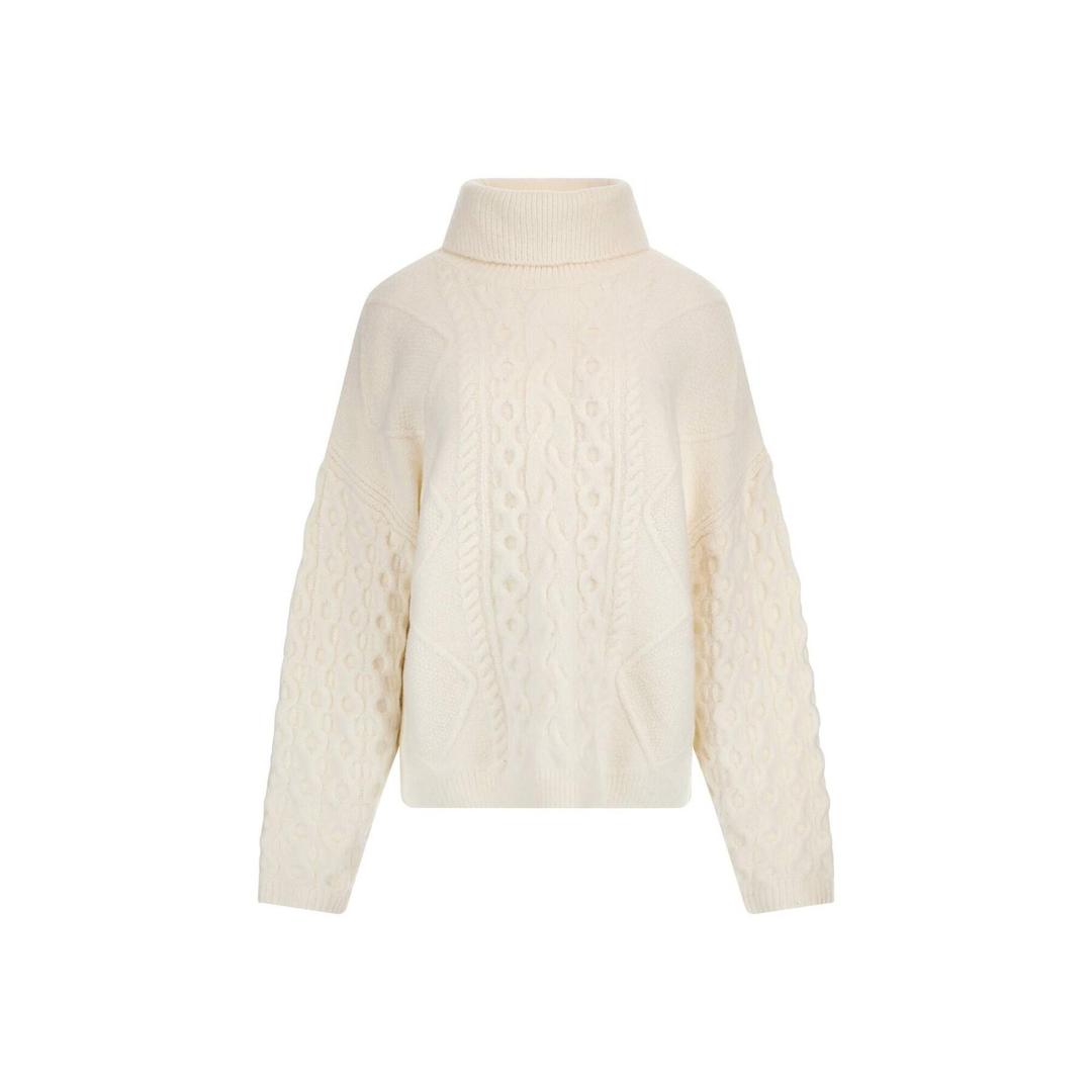Women's turtleneck sweater Guess Cable Jen (Small)