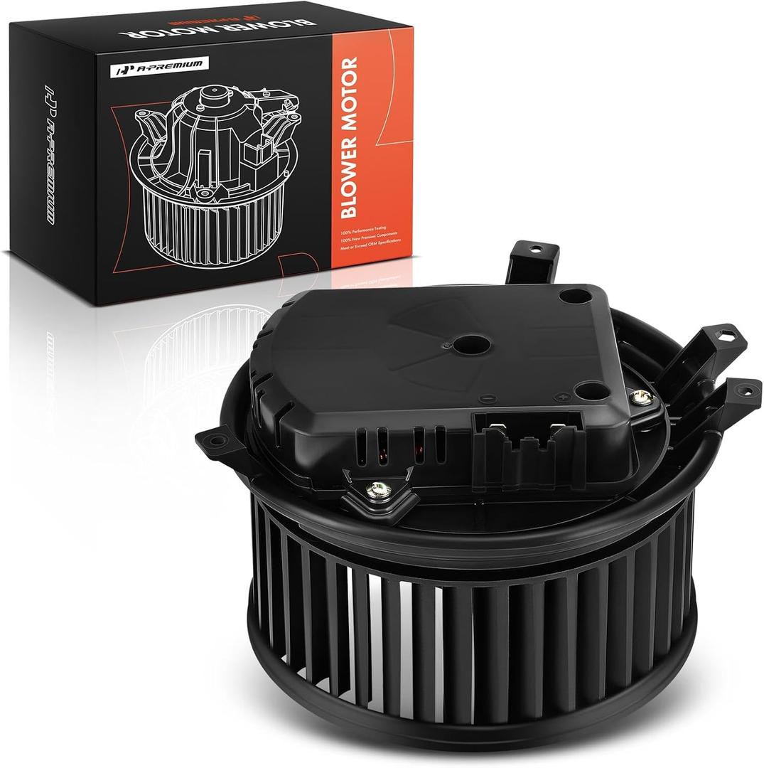 A-Premium Front HVAC Heater Blower Motor Assembly Brushless Compatible with Cadillac, Chevy & GMC Vehicles - Tahoe, Yukon, Escalade, Silverado 1500/1500 LD/2500 HD/3500 HD, Sierra 1500/2500 HD/3500 HD