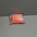 SOLY HUX Women's Ruffle Strapless Bikini Set 2 Piece Bandeau Swimsuit High Waist Bathing Suits Plain Orange, Small