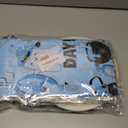 Blue Halloween Birthday Decorations,198pcs Ghost Party Decorations Tableware Happy Boo Day Plates Napkins Cups Tablecloth Banner Swirls,Topper,Balloon for boy Halloween Party Decorations,Serve 24