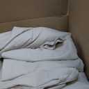 CozyLux King Size Comforter Set Beige, 7 Pieces Bed in A Bag Beige Comforter King Size, Pinch Pleat Bedding Set with All Season Comforter, Sheets, Pillowcases & Shams