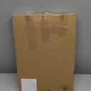 Everflow Elongated Toilet Seat with Slow-Close Design & Adjustable Hinges - Molded Wood Toilet Seat - Fits Standard Elongated Toilets - Oval Seat in Bone/Beige